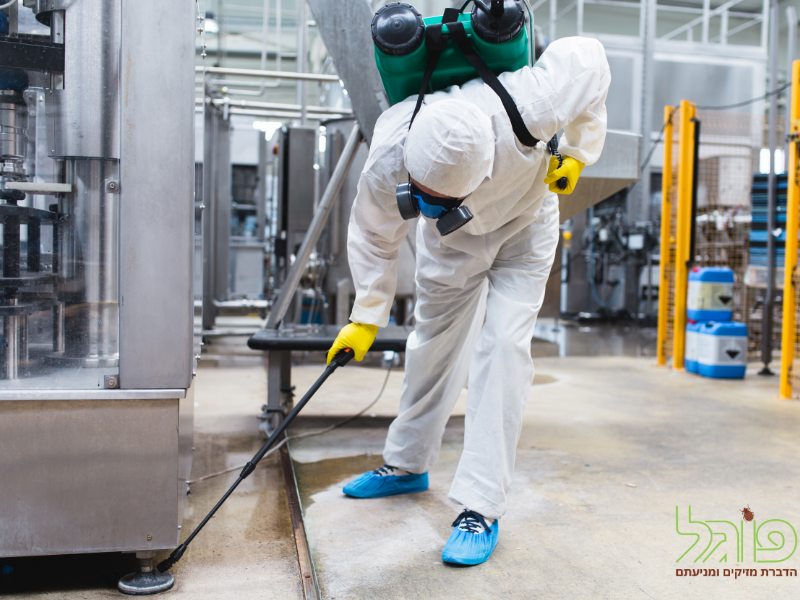 הדברת תיקן גרמני במפעל מזון