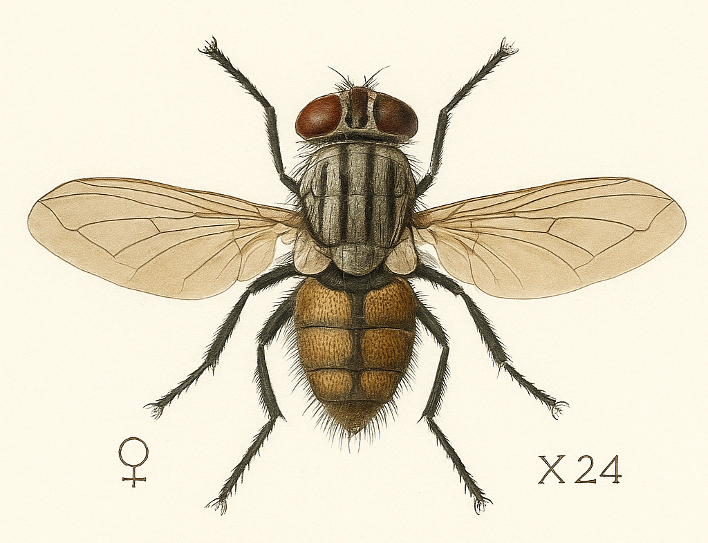 זבוב הבית זבובים זיהוי סוג זבוב הדברת זבובים חומר נגד זבובים